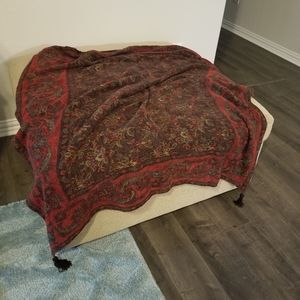 New Tapestry Decorative Blanket. Org. $80